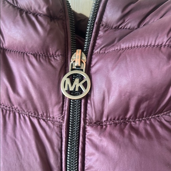 Michael Kors Purple Puffer Jacket - Picture 4 of 11